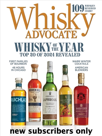 Whisky Advocate magazine is America's leading whisky publication. It's a premier source for whisky information, education and entertainment for whisky enthusiasts.

Whisky Advocate is not intended for or directed to persons under the age of 21. Offer available to residents of the United States only. NEW subscribers only. One subscription per household.