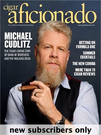 Cigar Aficionado celebrates cigars and the good life. It shows you how to work, dine, travel and live surrounded by the very best of everything.

Cigar Aficionado is not intended for or directed to persons under the age of 21. Offer available to residents of the United States only. NEW subscribers only. One subscription per household.